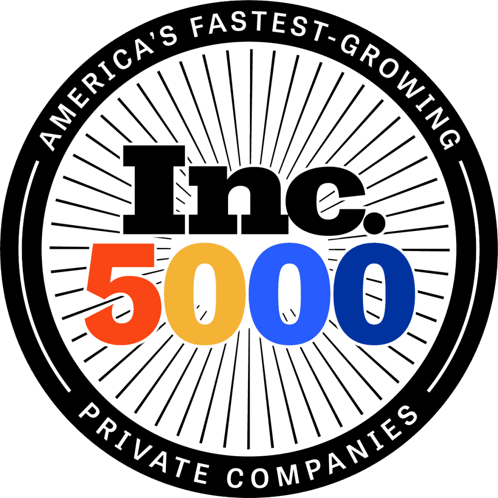 inc. 5000 color medallion logo