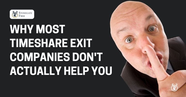 why most timeshare exit companies don't actually help you