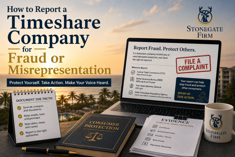 timeshare company fraud